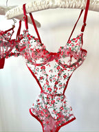 Alexi Kırmızı Bodysuit.