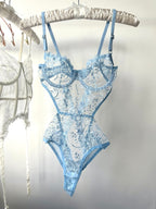 Peony Mavi Bodysuit.