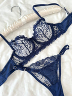 Marte Lacivert Bralet Takım.