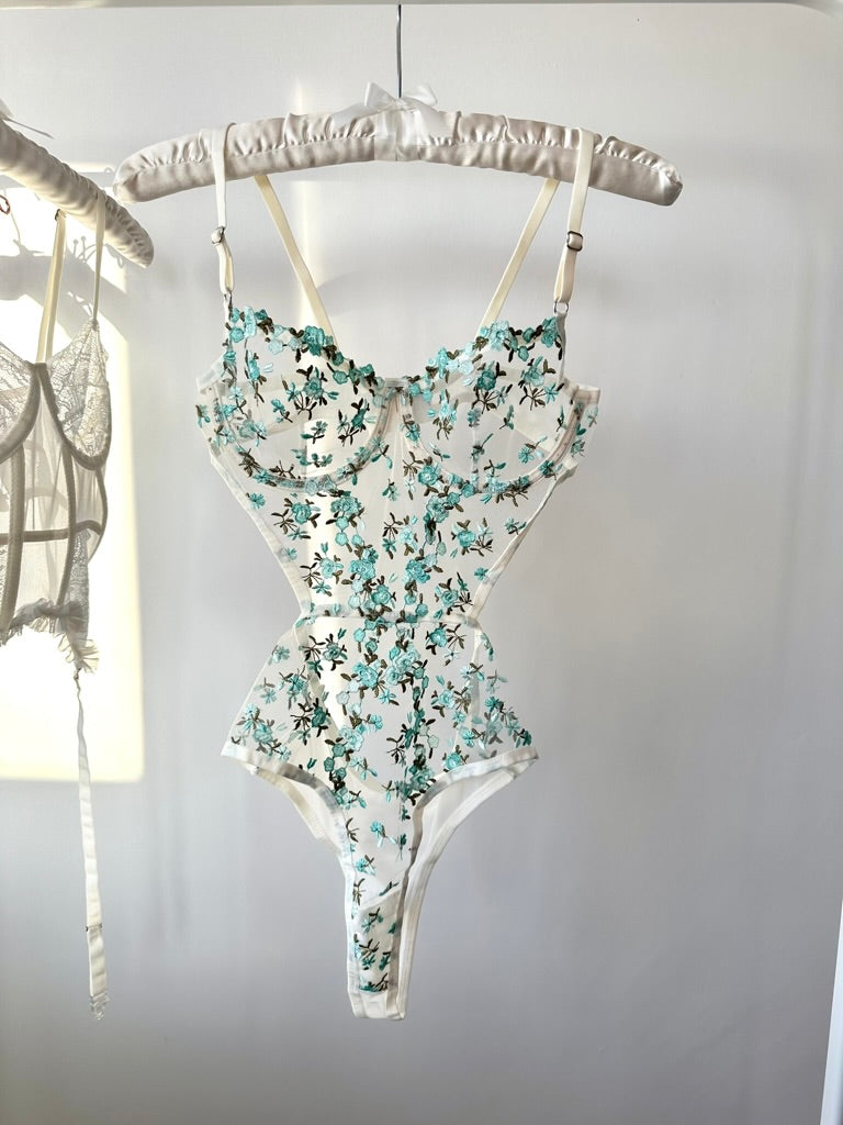 Alya Yeşil Bodysuit.