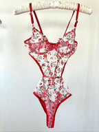 Alexi Kırmızı Bodysuit.