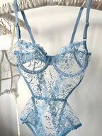 Peony Mavi Bodysuit.