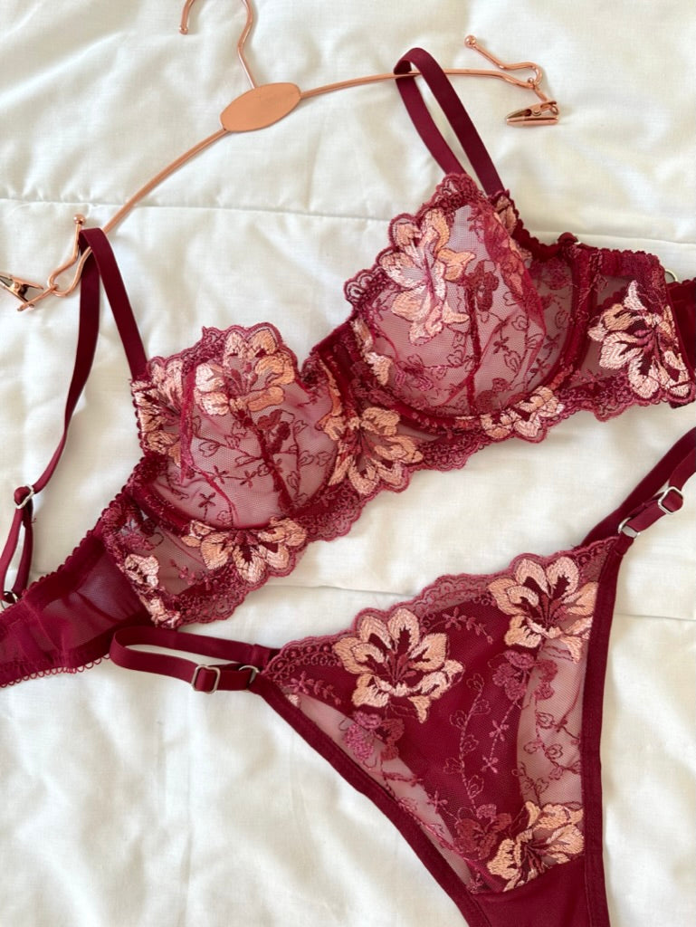 Hestia Bordo Bralet Takım.