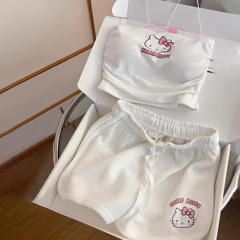 Hellö Kitty Mini Şort Takım