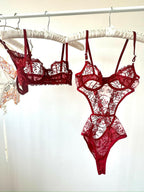 Peony Bordo Bodysuit.