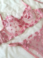 Shay Pembe Bralet Takım.