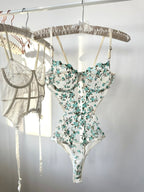 Alya Yeşil Bodysuit.