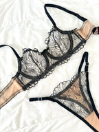 Blair Siyah Bralet Takım.