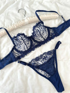 Marte Lacivert Bralet Takım.