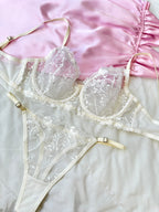 Marte Ekru Bralet Takım (Büyük Beden)