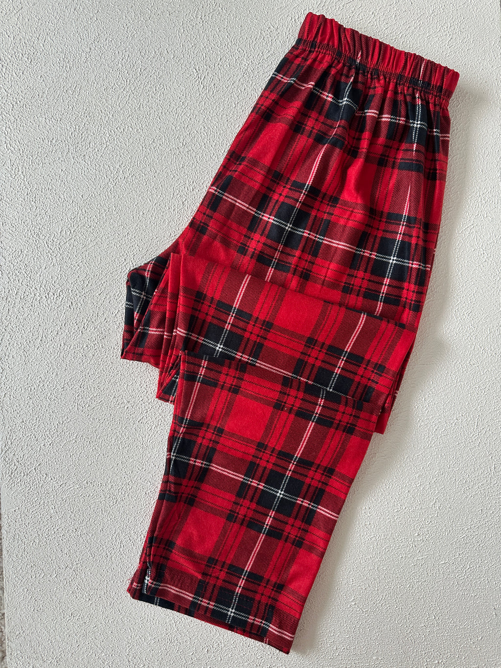 Kırmızı Ekoseli Pijama Takımı