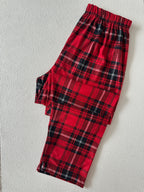 Kırmızı Ekoseli Pijama Takımı