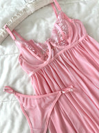 Lunesse Pembe 5'li İç giyim Seti