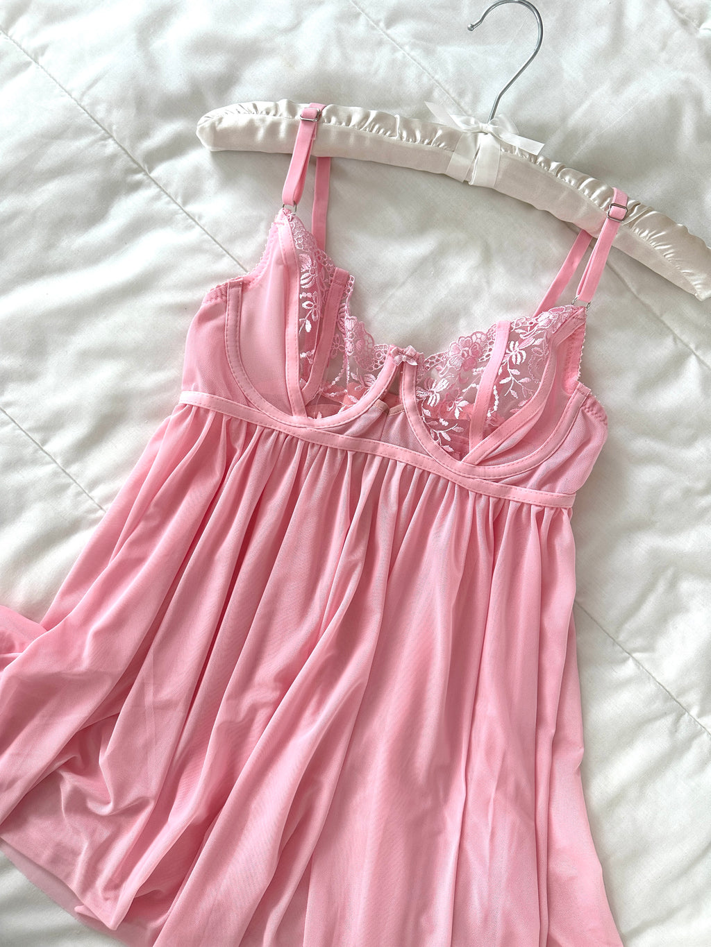 Lunesse Pembe 5'li İç giyim Seti