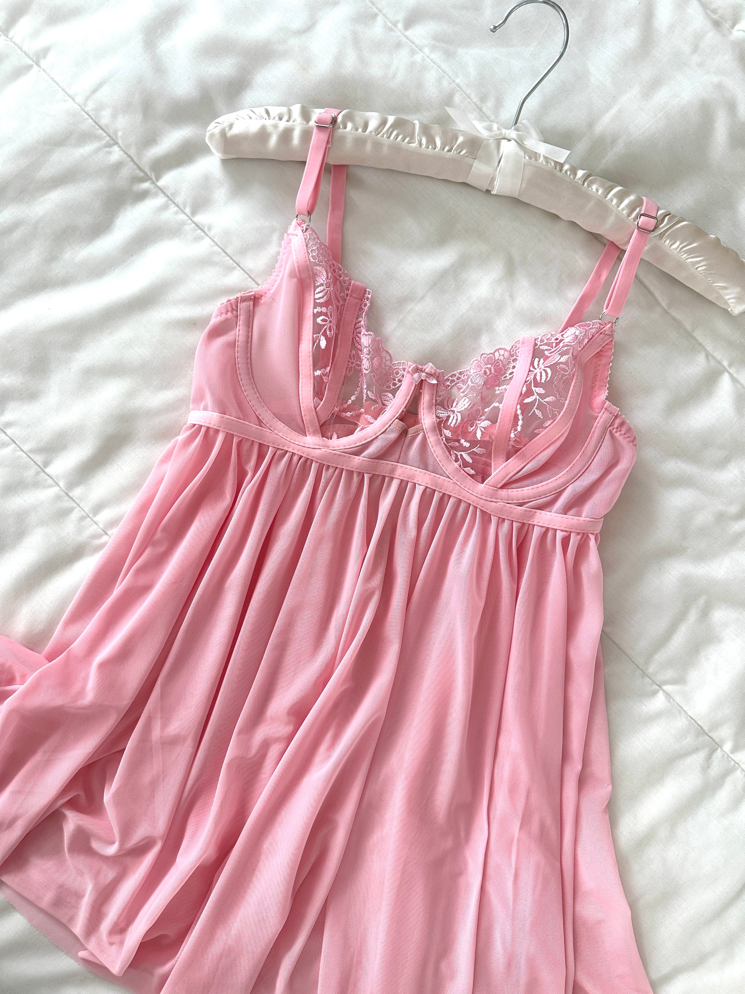 Lunesse Pembe 5'li İç giyim Seti