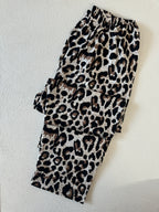 Leopar Desenli Pijama Takımı