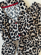 Leopar Desenli Pijama Takımı