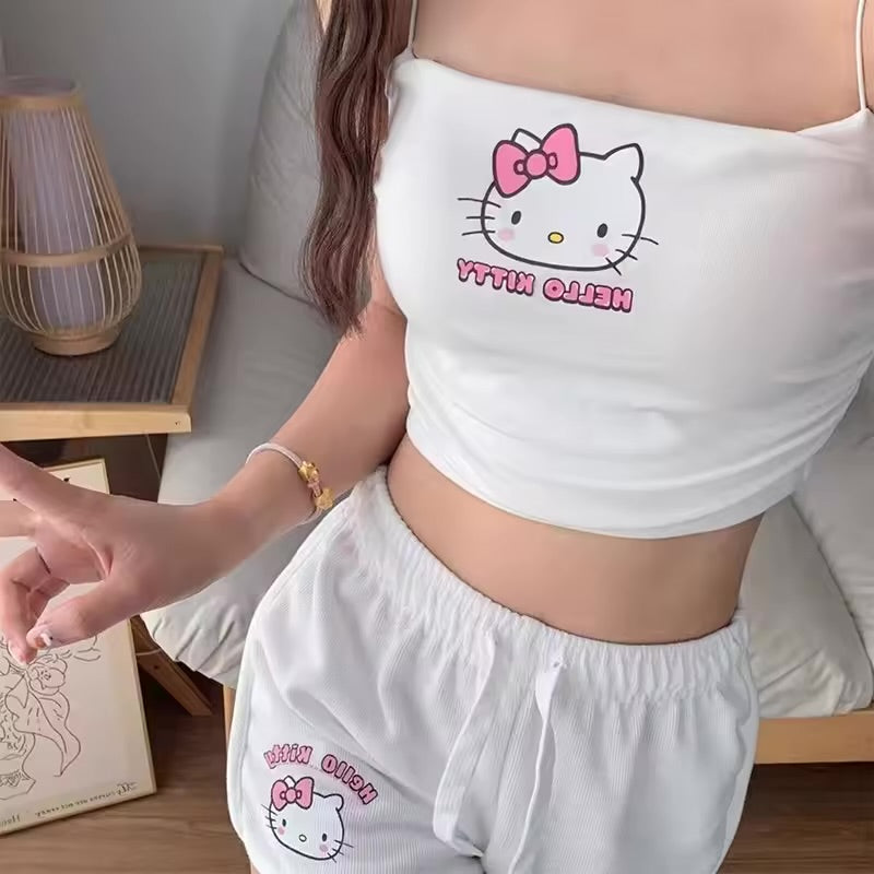 Hellö Kitty Mini Şort Takım