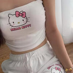Hellö Kitty Mini Şort Takım