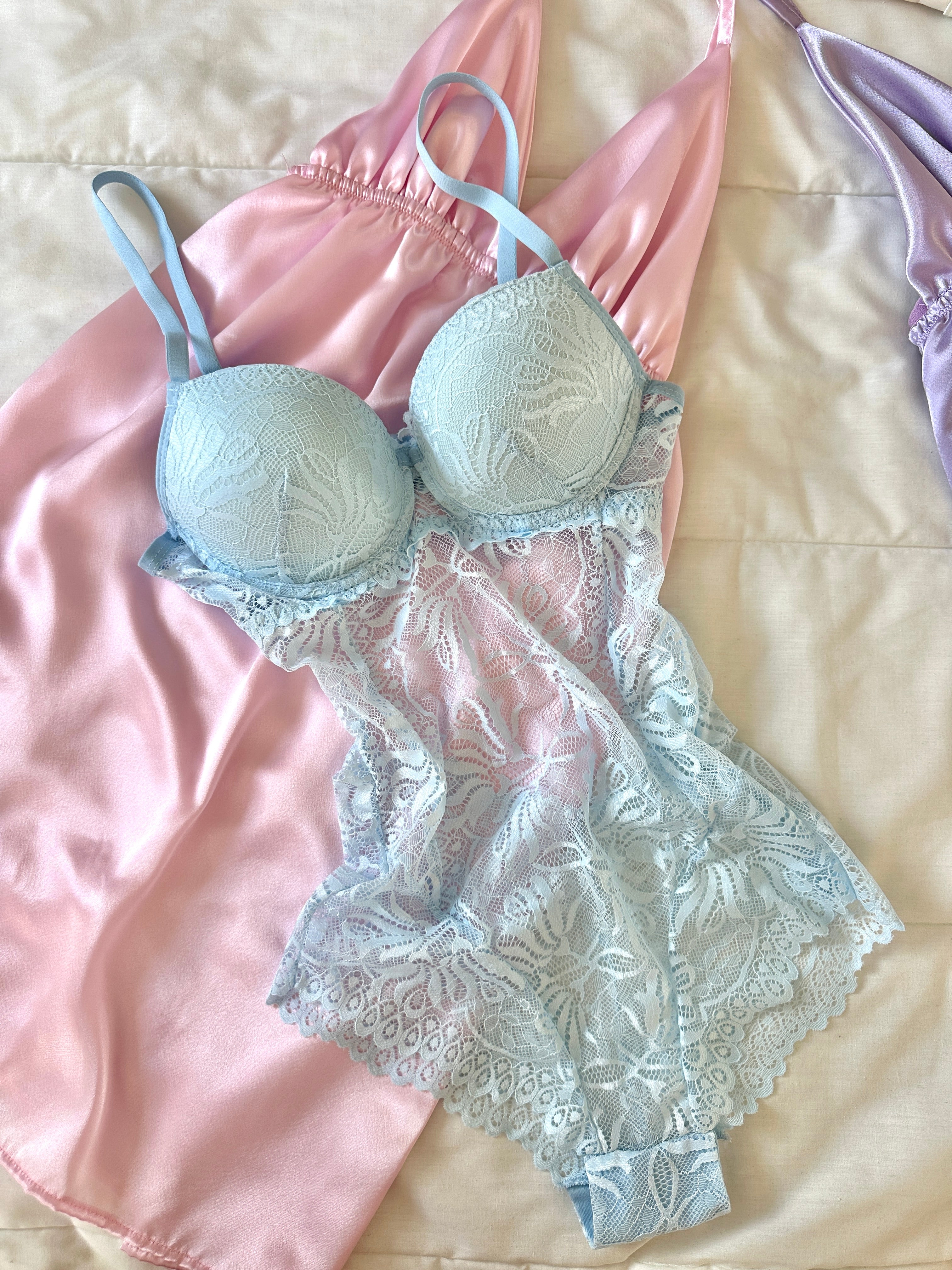 Luna Push up Bodysuit Mavi