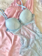 Luna Push up Bodysuit Mavi