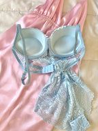 Luna Push up Bodysuit Mavi