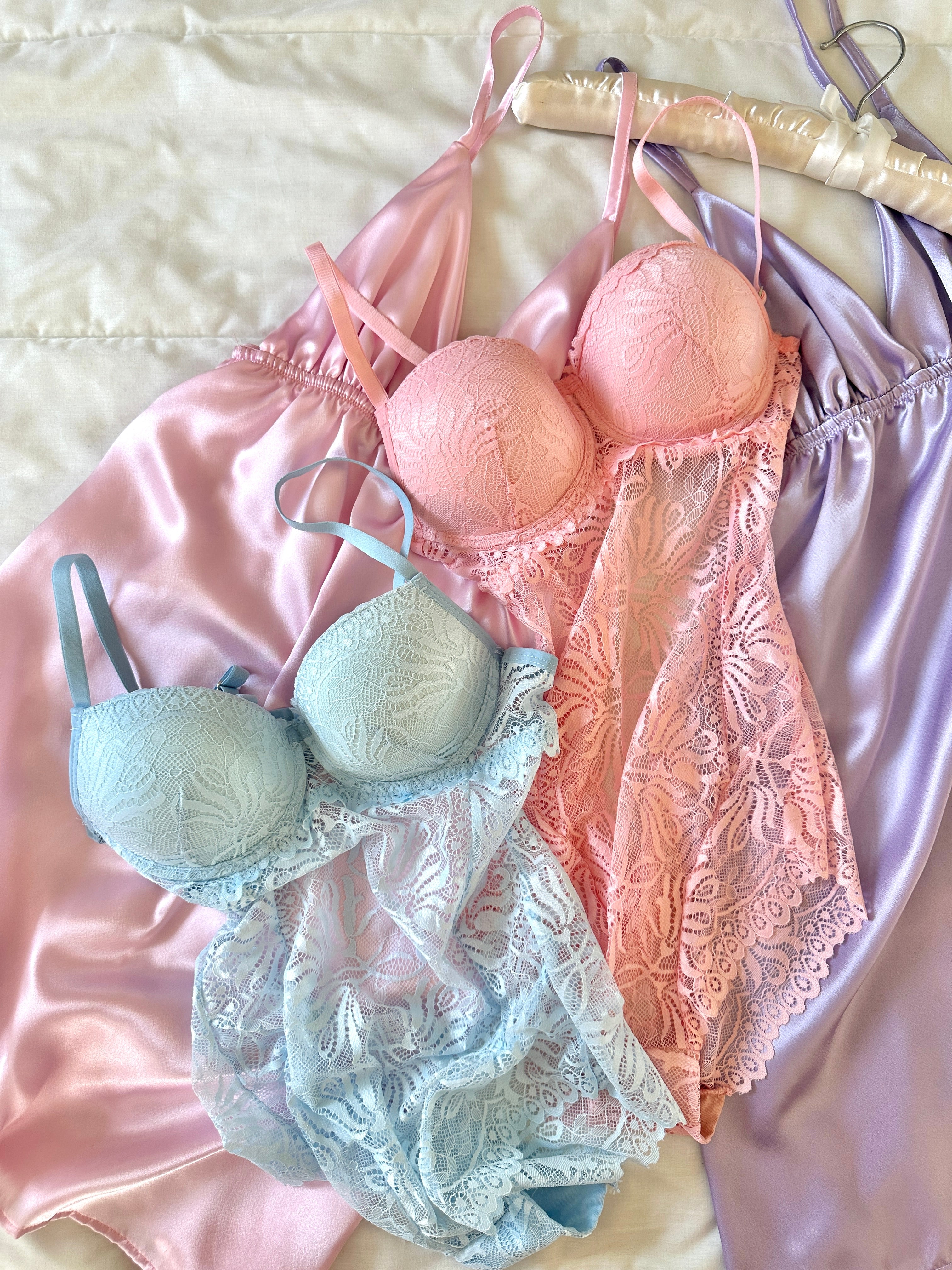 Luna Push up Bodysuit Pembe