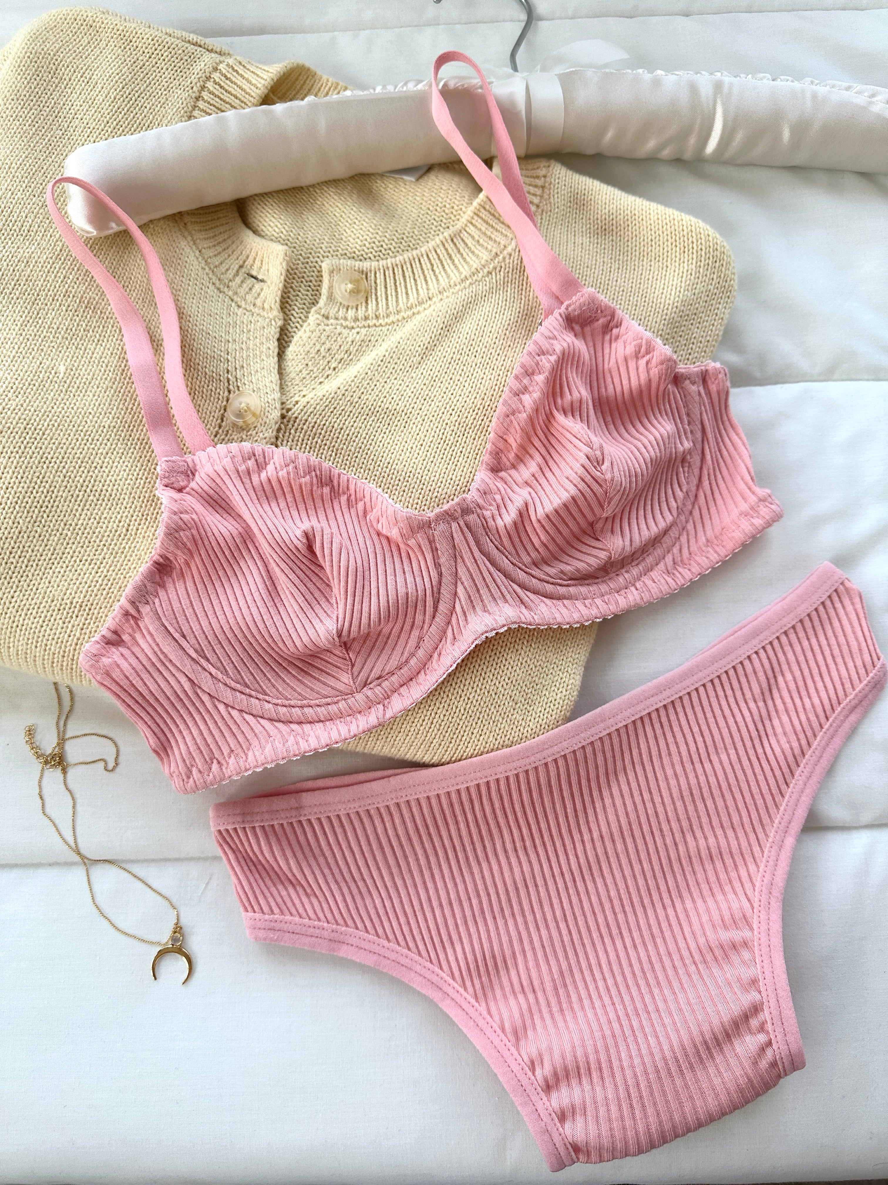 Dali Pembe Soft Balenli Takım