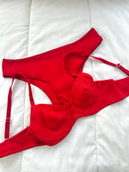 Dali Kırmızı Soft Balenli Takım