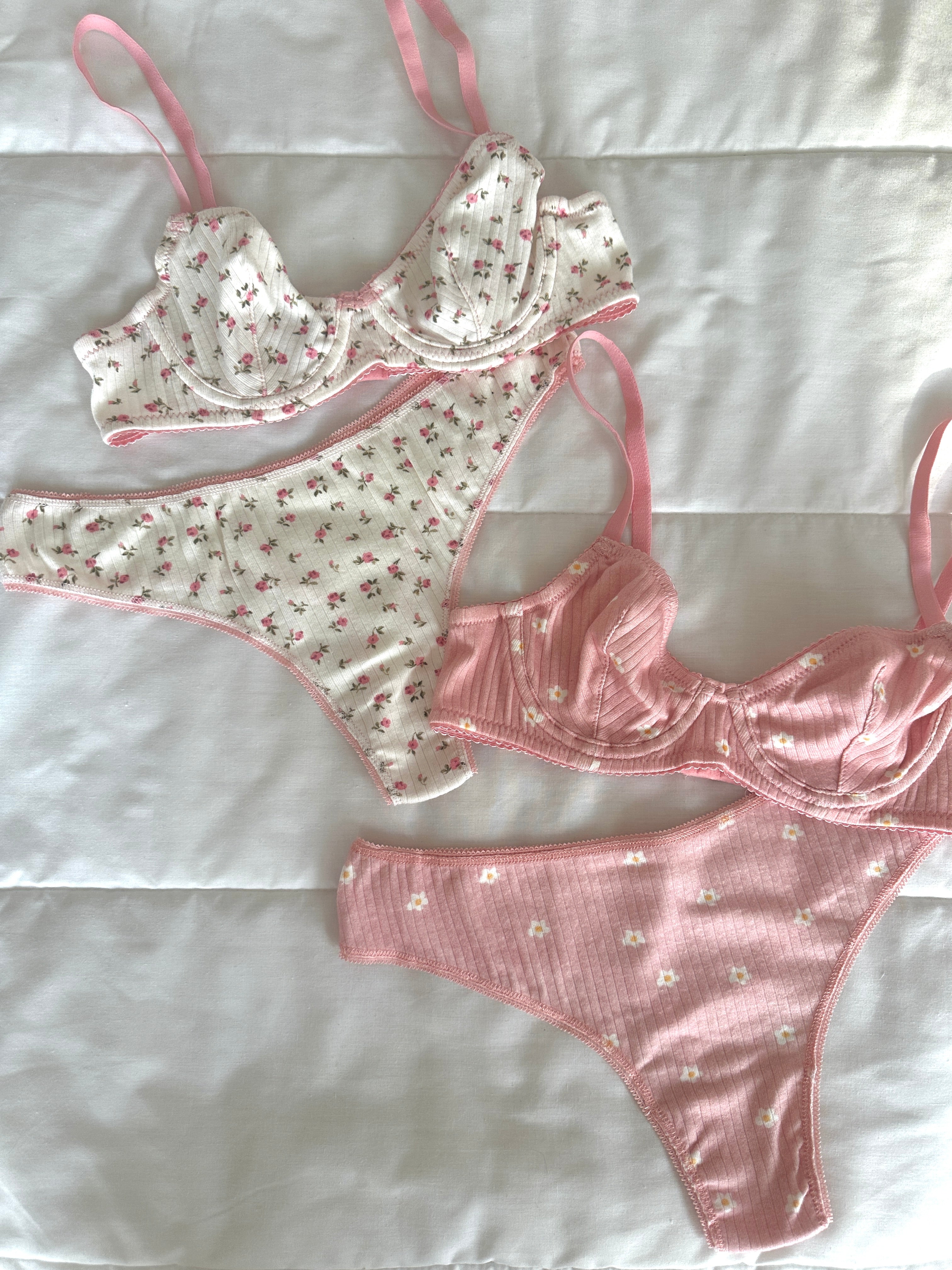 Rosy Garden & Daisy Soft 2'li İç Giyim Takımı