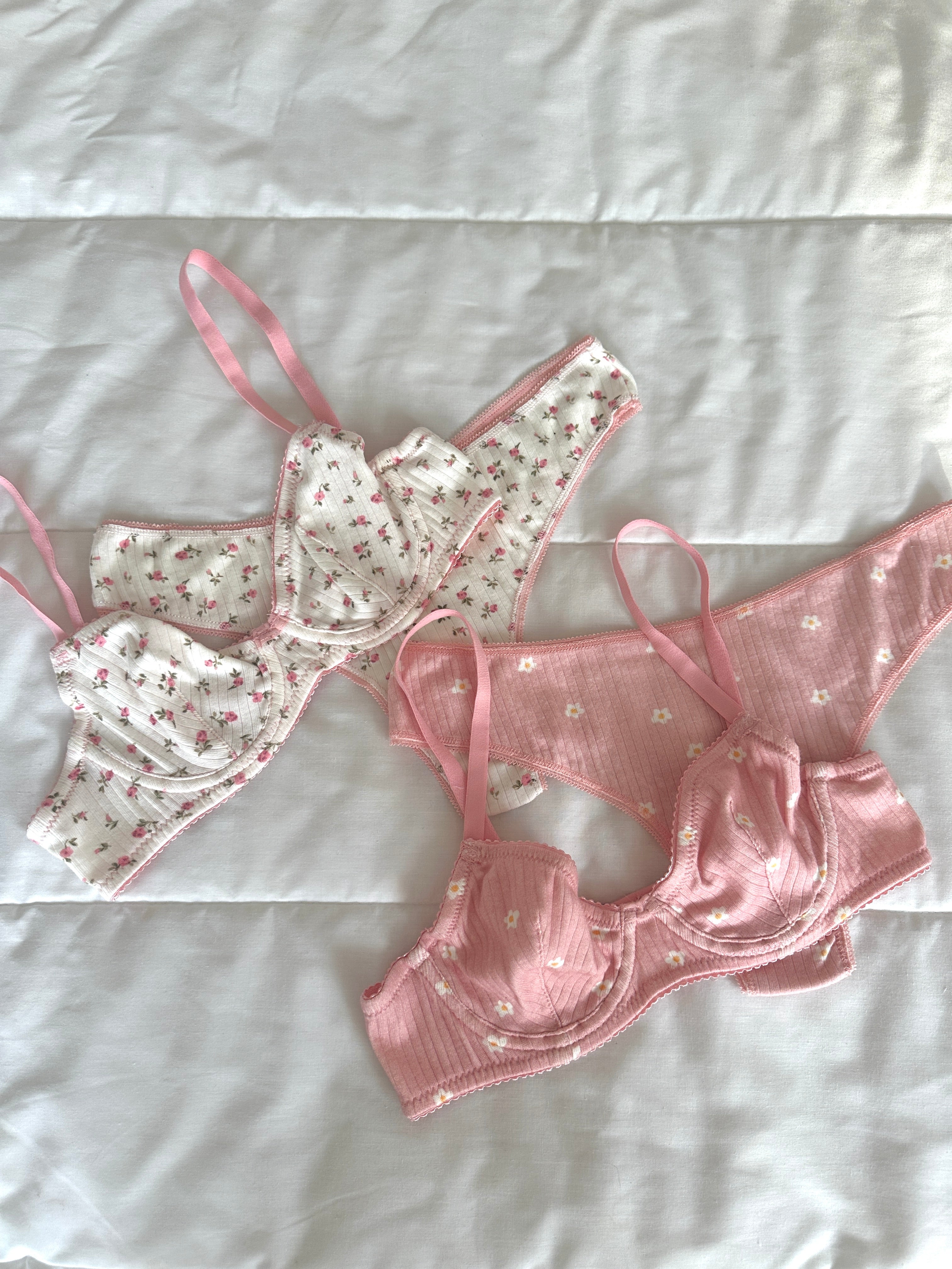 Rosy Garden & Daisy Soft 2'li İç Giyim Takımı