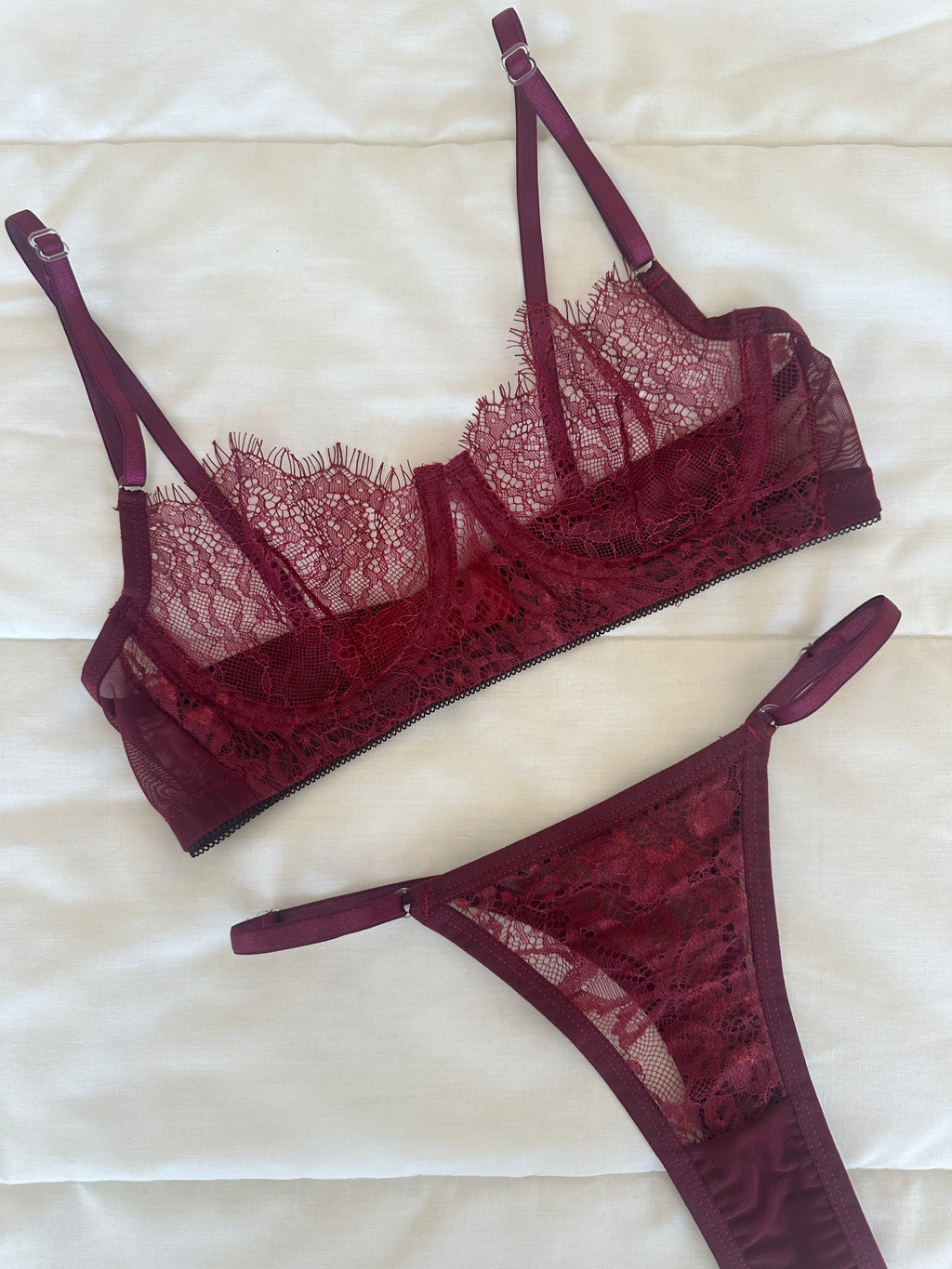 Estella Bordo Bralet Takım
