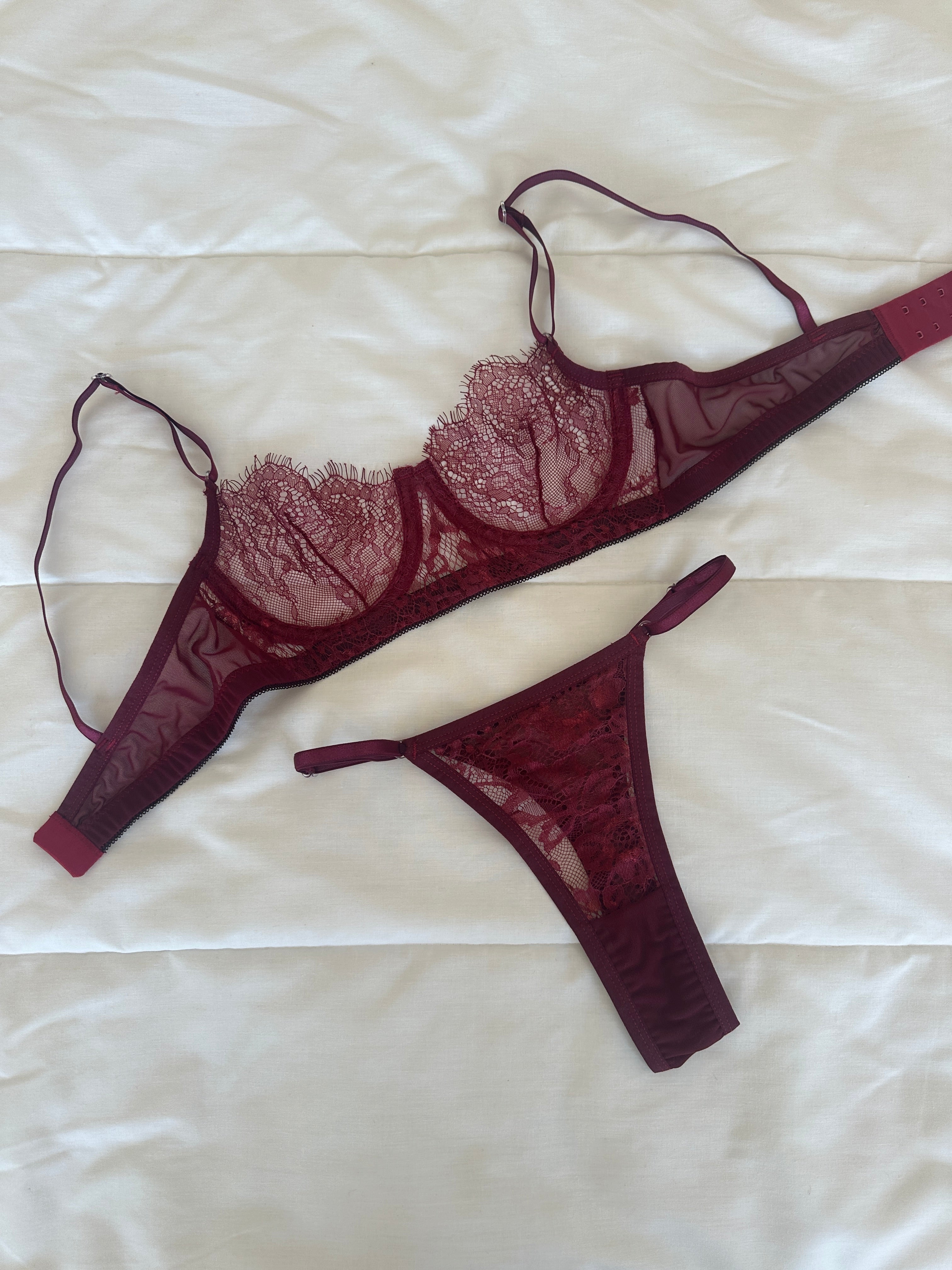 Estella Bordo Bralet Takım