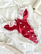 Julia Kırmızı Bodysuit