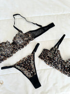 Leopard Balenli Sütyen Takımı