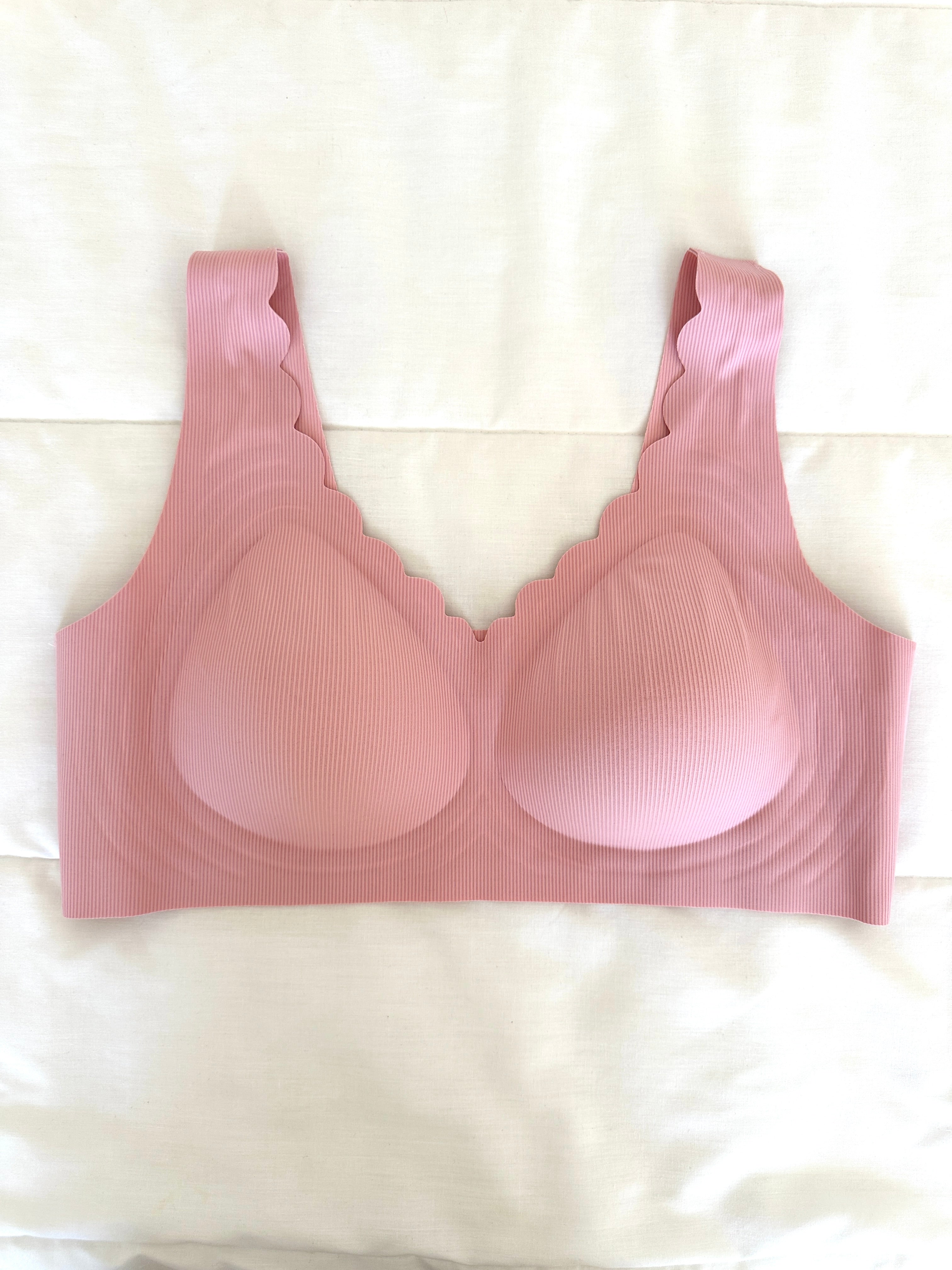 Loft Pembe Lazer Kesim Sütyen