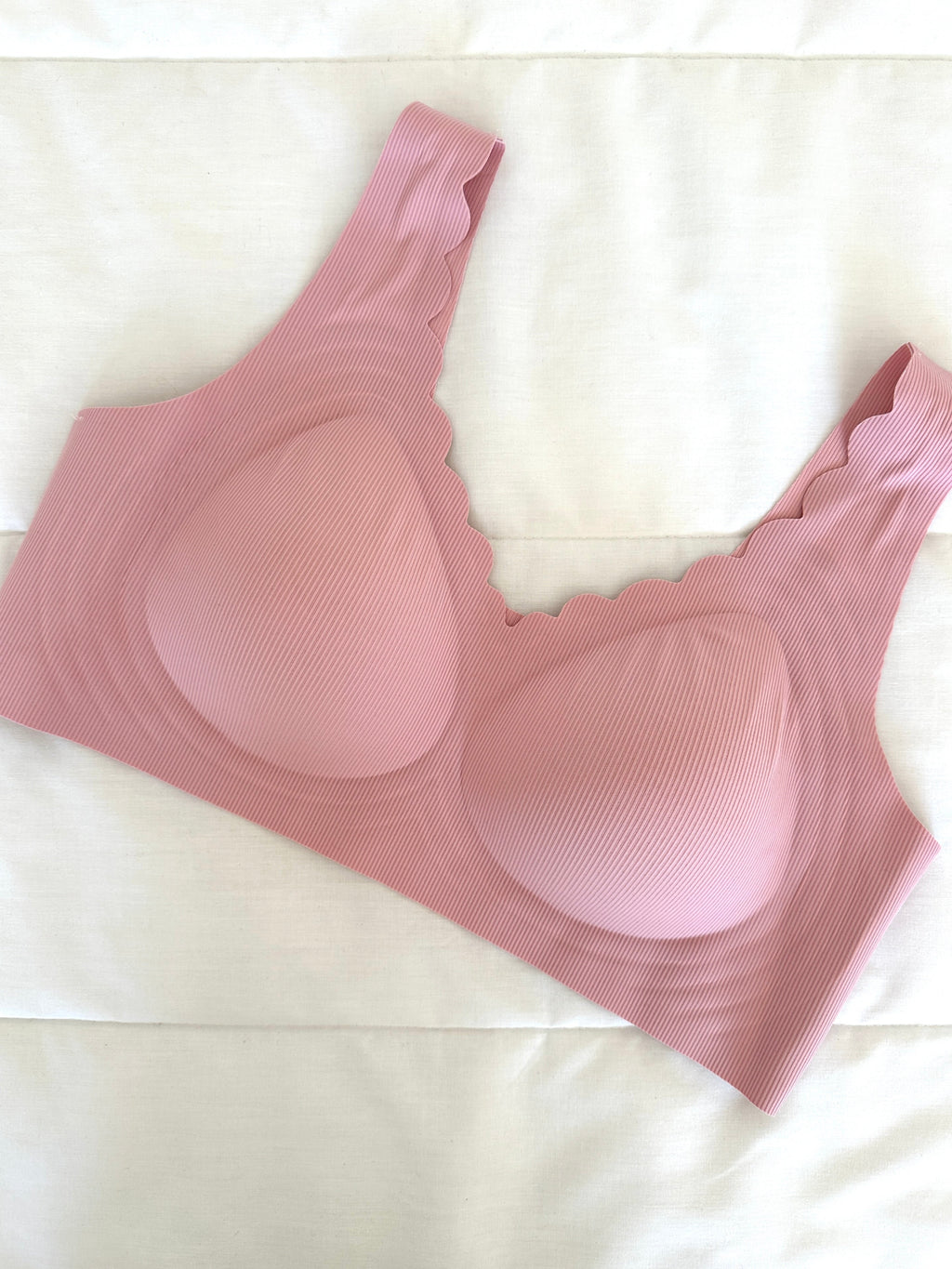 Loft Pembe Lazer Kesim Sütyen