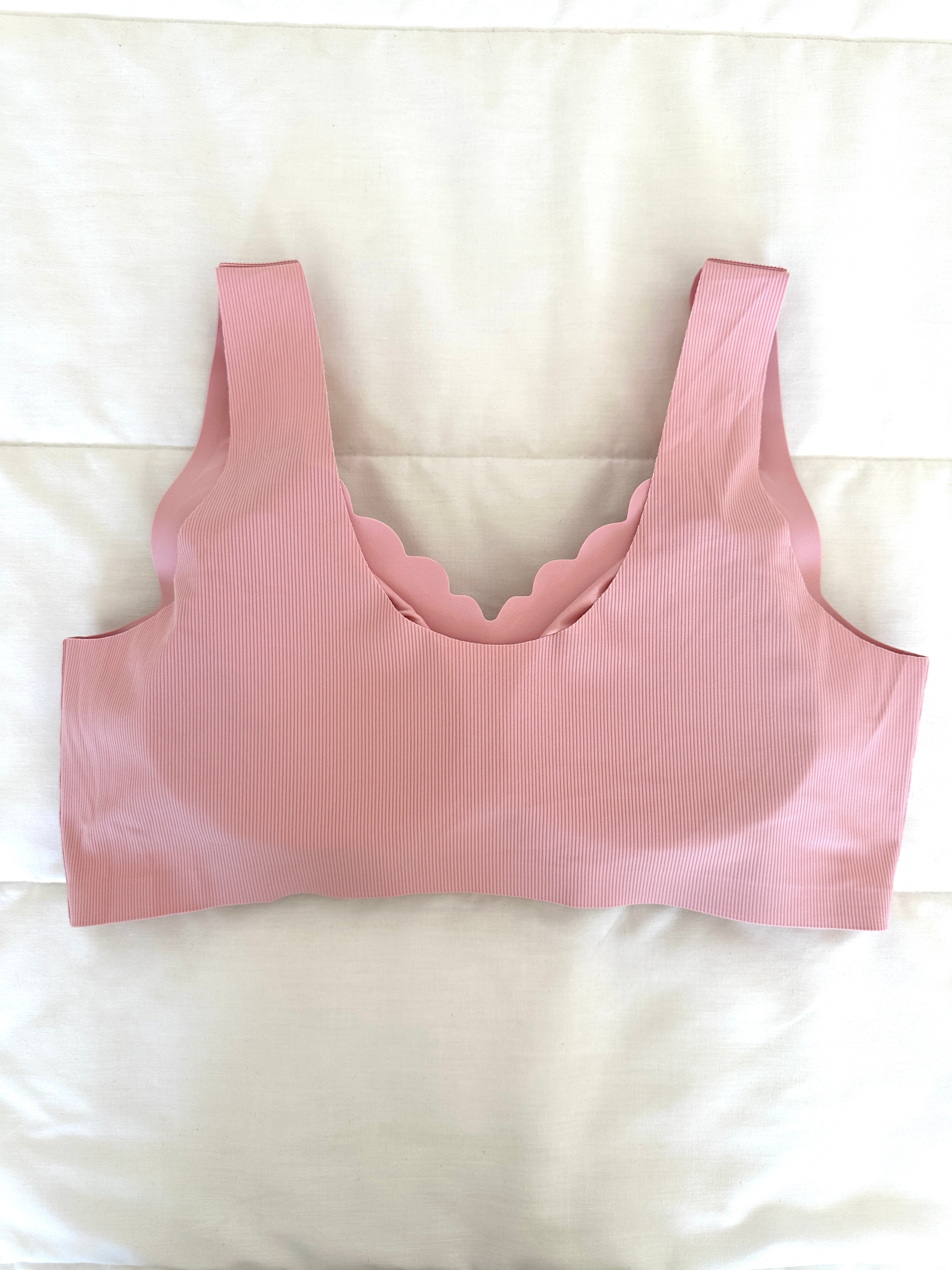 Loft Pembe Lazer Kesim Sütyen