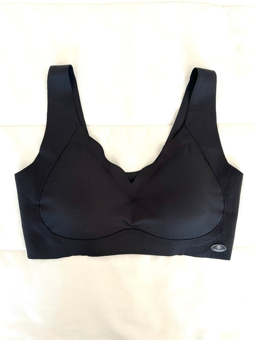 Basic Siyah Lazer Kesim Sütyen - Feruz Design