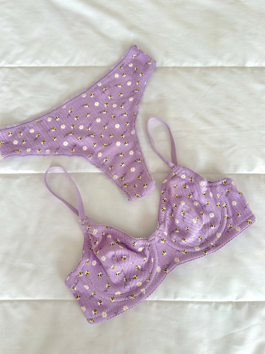 Beabe Lila Soft Balenli Takım - Feruz Design