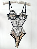 Blair Siyah Bodysuit - Feruz Design