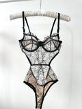 Blair Siyah Bodysuit - Feruz Design