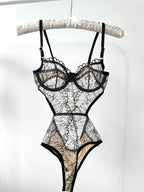 Blair Siyah Bodysuit - Feruz Design