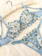 Blue Robin Bralet Takım - Feruz Design