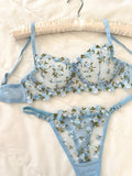 Blue Robin Bralet Takım - Feruz Design