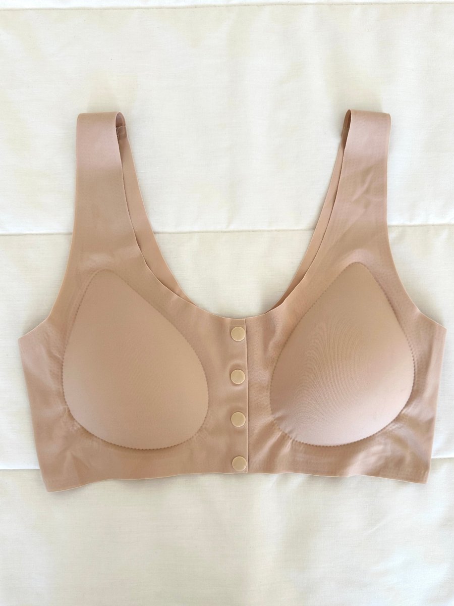 Comfort Ten Lazer Kesim Düğmeli Sütyen - Feruz Design