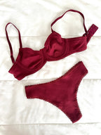 Dali Bordo Soft Balenli Takım - Feruz Design