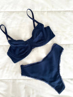 Dali Lacivert Soft Balenli Takım - Feruz Design
