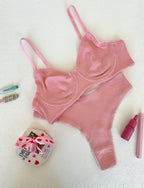 Dali Pembe Soft Balenli Takım - Feruz Design