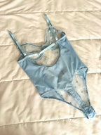Elodi Mavi Kalpli Bodysuit - Feruz Design